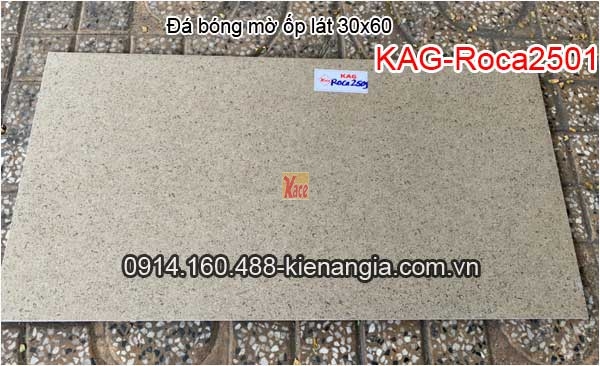 Đá bóng mờ ốp lát 30x60 KAG-Roca2501