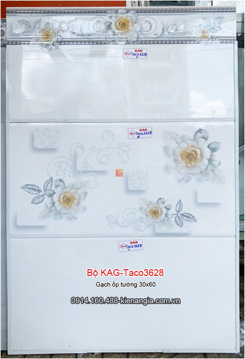 Gạch ốp tường 300x600 Bộ KAG-Taco3628