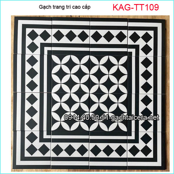 Gạch trang trí nội thất,ngoại thất hoa văn ghép nhiều viên KAG-GTT109