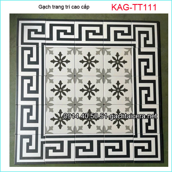 Gạch trang trí nội thất,ngoại thất hoa văn ghép nhiều viên KAG-GTT111