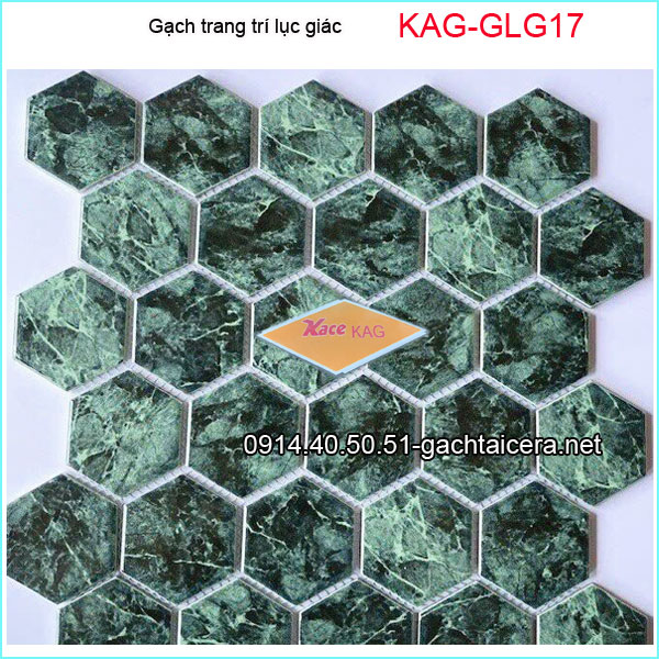 Gạch trang trí lục giác KAG-GLG17