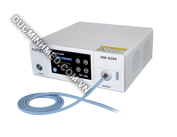 NGUỒN SÁNG LED LẠNH CHO NỘI SOI Y TẾ (OM-826A NEW MODEL )