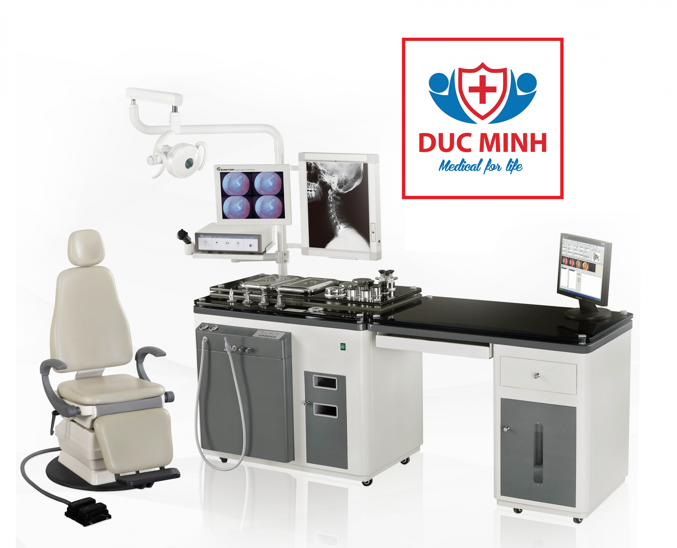 Bàn ghế khám Suntem ST-E800