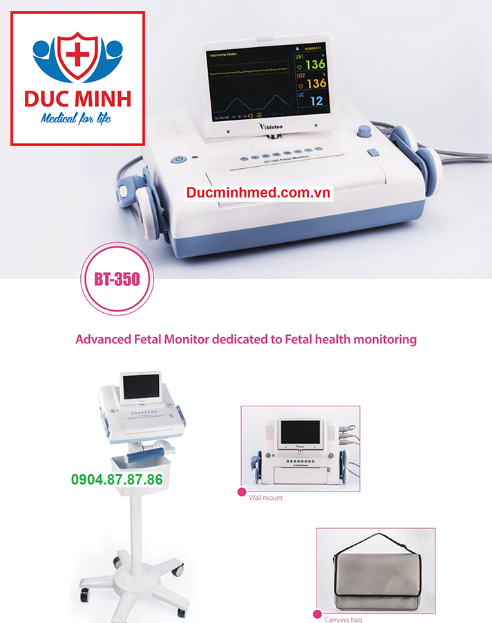 Monitor sản khoa Bitos BT-350 màn hình LCD