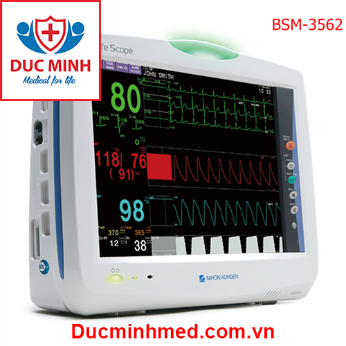 Monitor mầu theo dõi bệnh nhân Life scope VS 6 thông số Model BSM-3562