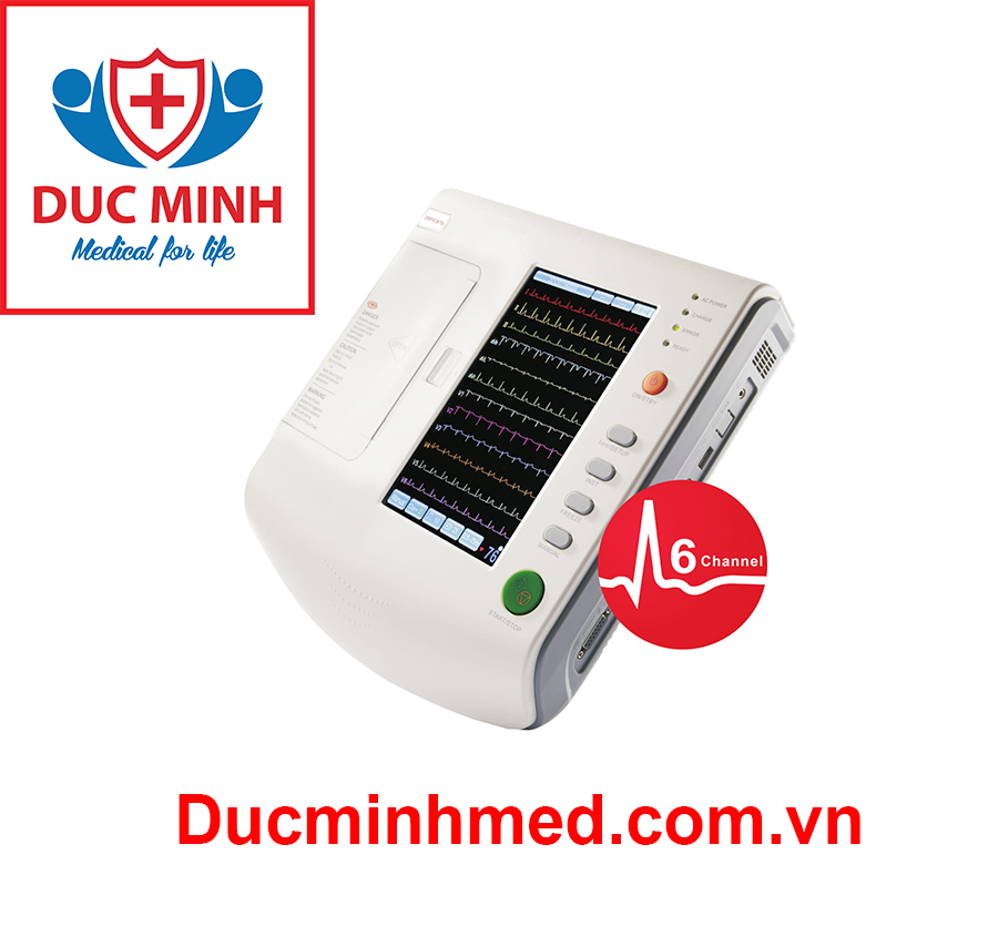 Máy điện tim 6 cần Zoncare Model: ZQ-1206