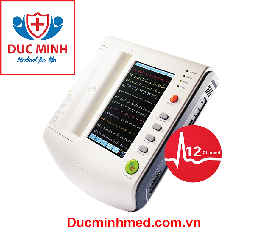 Máy điện tim 12 cần Zoncare  Model: ZQ-1212