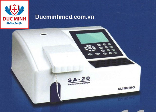 MÁY XÉT NGHIỆM SINH HÓA BÁN TỰ ĐỘNG CLINDIAG MODEL SA-20