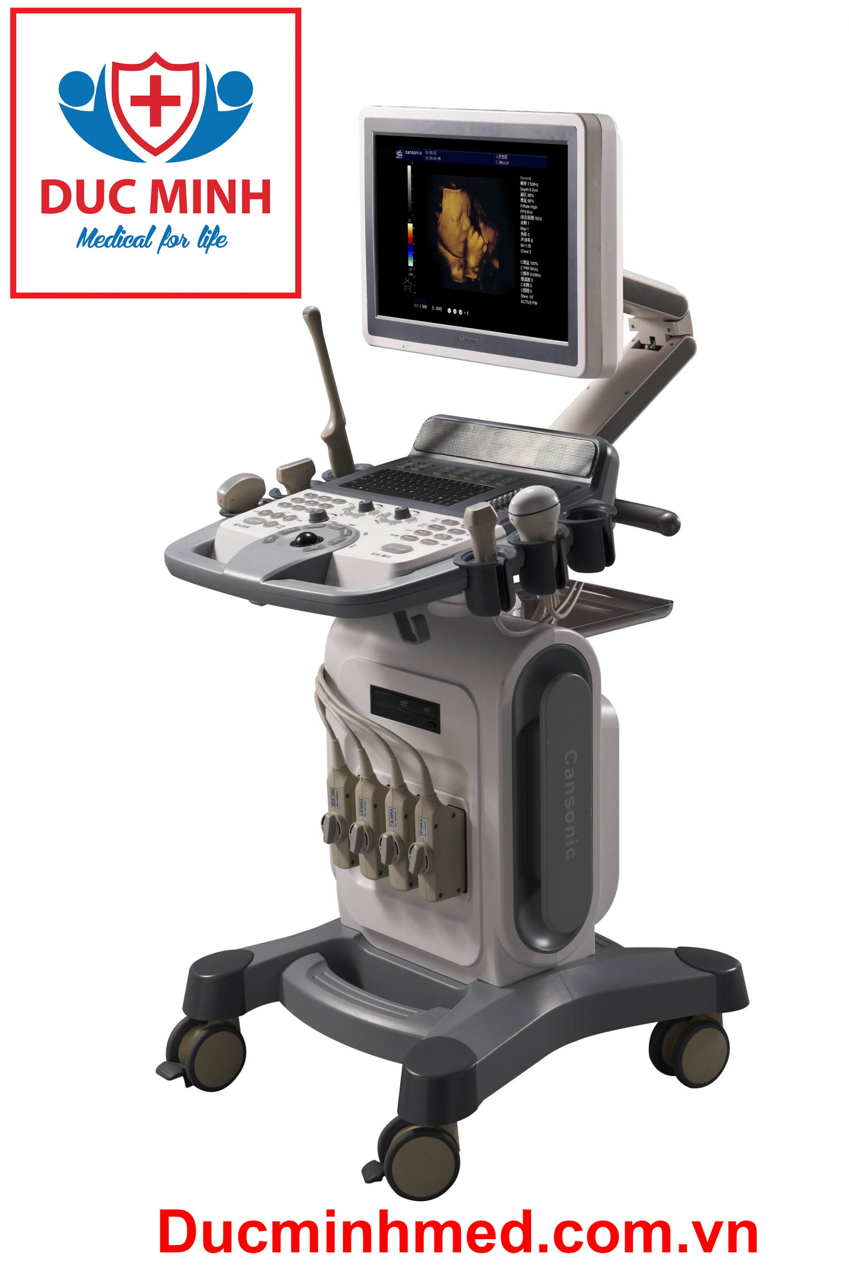 Máy Siêu Âm 4D Chuyên Sản Cansonic Model: K10