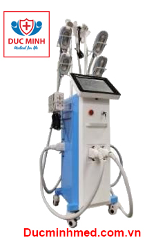 Máy giảm cân 5 Heads 360 Cryolipolysis Cavitation RF Lipo Laser
