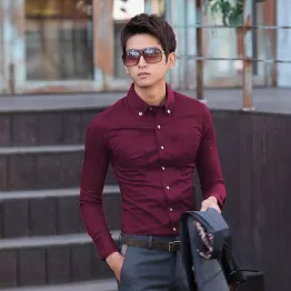 Áo Sơ Mi Nam Xanh