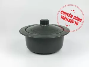Nồi sứ dưỡng sinh vành tròn 2.2L - Nồi từ