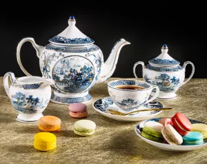 Bộ trà 1.3L - Hoàng cung - Hồn Việt Vàng
