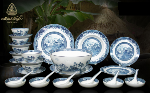 Bộ đồ ăn Hồn Việt 30sp