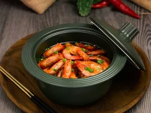 Nồi sứ dưỡng sinh vành tròn 0.8L
