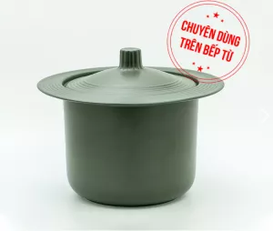 Nồi sứ dưỡng sinh vành tròn 4.0L - Nồi từ