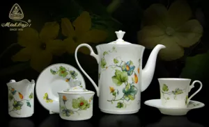 Bộ Trà 1.25L - Tulip Ngà - Duyên Quê