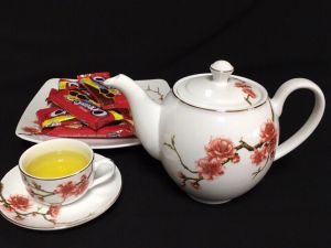 Bộ trà 0.8L - Camellia - Sắc Xuân