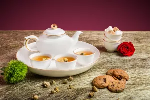 Bộ trà 0.3L - IFP - Chỉ Vàng