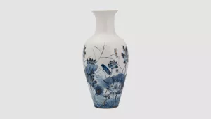 Bình hoa 50 cm - Sen Vàng