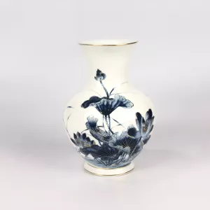 Bình giỏ hoa 22cm - Sen Vàng