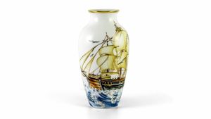 Bình hoa 27cm - Thuận Buồm (vàng)