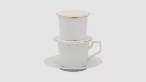 Bộ pha cafe Trắng VCV