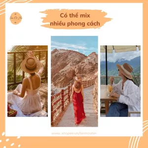 Mũ Cói Rộng Vành Đi Biển Bán Chạy Nhất