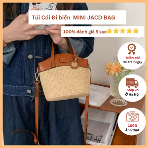 Túi cói túi xách tay MINI JACD BAG