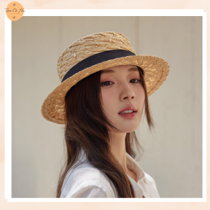 Mũ cói đi biển gaucho đan thưa