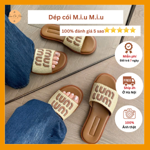 Dép cói đi biển M.I.U