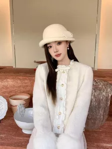 Mũ bucket dạ gập được