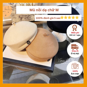 Mũ nồi dạ chữ M