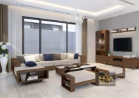 100+ Mẫu bàn sofa gỗ, bàn trà đẹp cho phòng khách