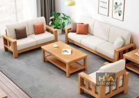 30+ Mẫu ghế sofa gỗ đơn dài giá rẻ, thịnh hành nhất