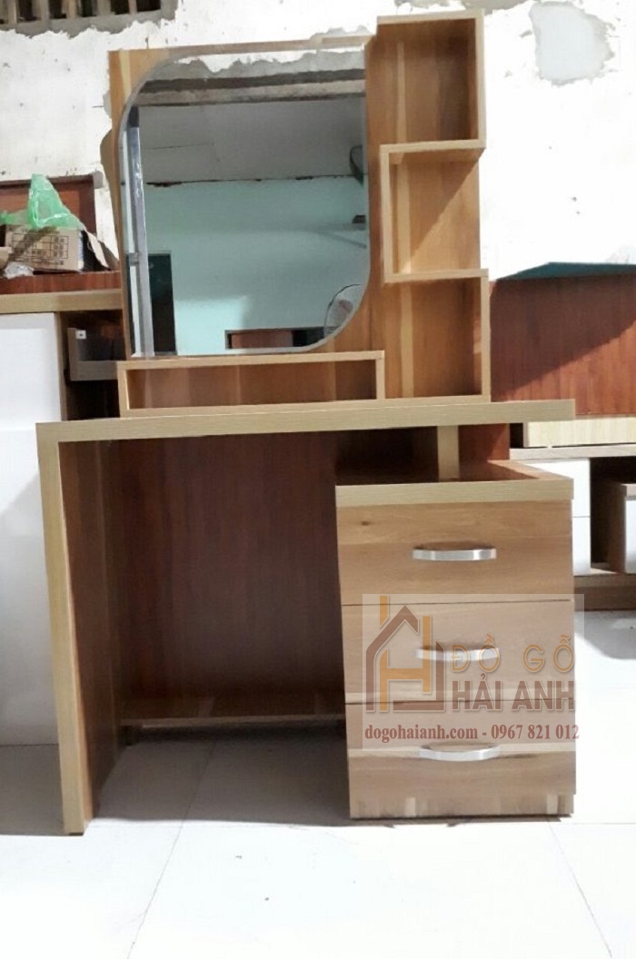 Bàn phấn gỗ đẹp chất liệu gỗ công nghiệp cao cấp