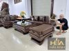 Siêu Phẩm Sofa Gỗ Sồi Nga Cho Phòng Hẹp