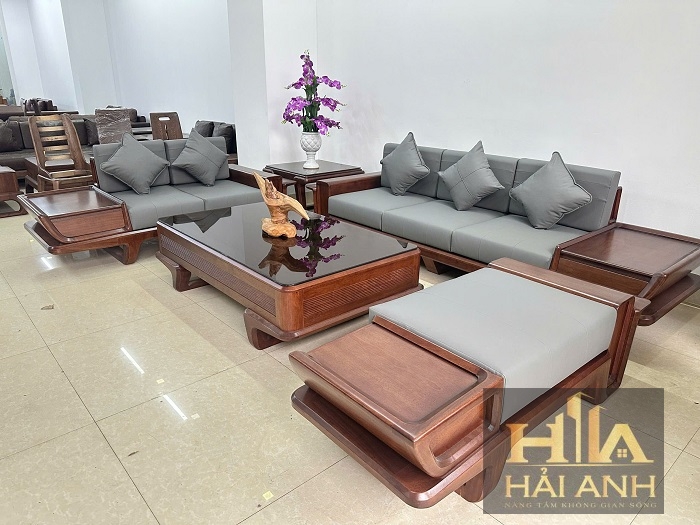Sofa Cánh Tiên Gỗ Gõ Đỏ Pachy Cao Cấp