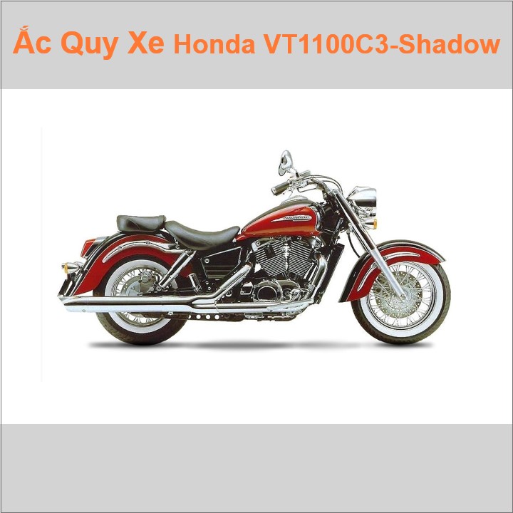 Bình ắc quy Yuasa Toplite TTZ14S 12V 11.2Ah cho xe mô tô Honda Shadow VT1100C Classic - 1985-1996, VT1100C Spirit - 1997-2007, VT1100C2 ACE - 1995-1999 (American Classic Edition), VT1100C3 Aero - 1998-2002, VT1100T ACE Tourer - 1998-2001