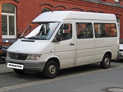 Bình ắc quy xe ô tô Mercedes Sprinter (1995 - 2006)