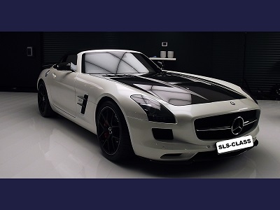 Bình ắc quy xe ô tô Mercedes SLS AMG (2010 - 2015)