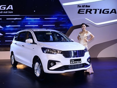 Bình ắc quy xe ô tô Suzuki Ertiga