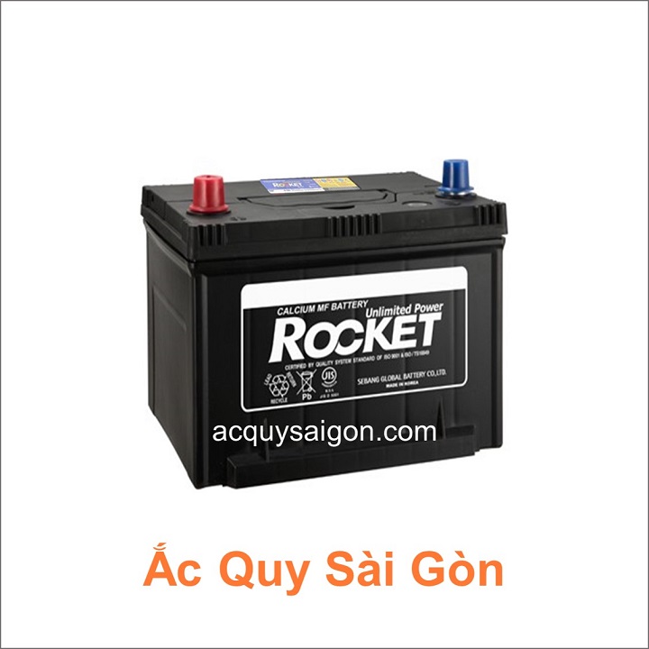 Ắc quy Rocket 12V 75Ah NX110-5ZR (90D26R)