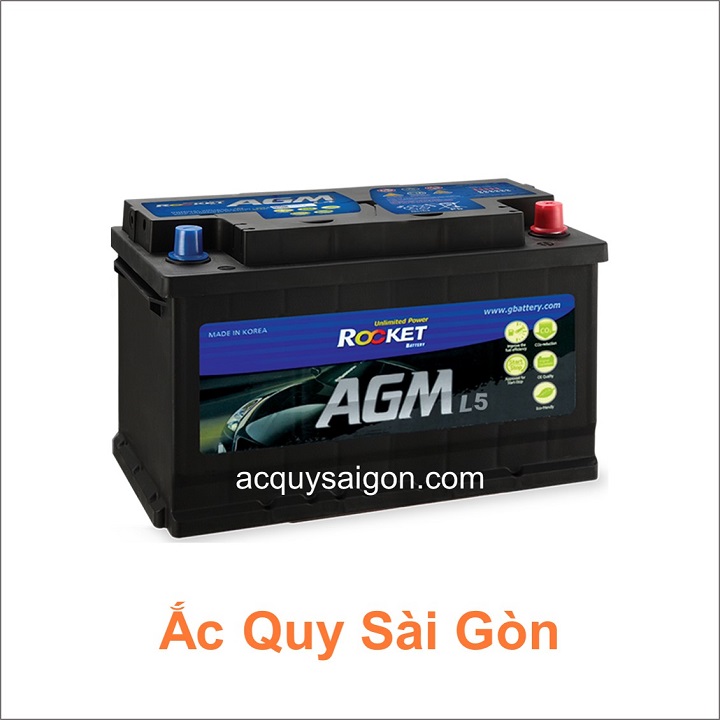 Ắc quy Rocket 12V 95Ah AGM95 (L5)