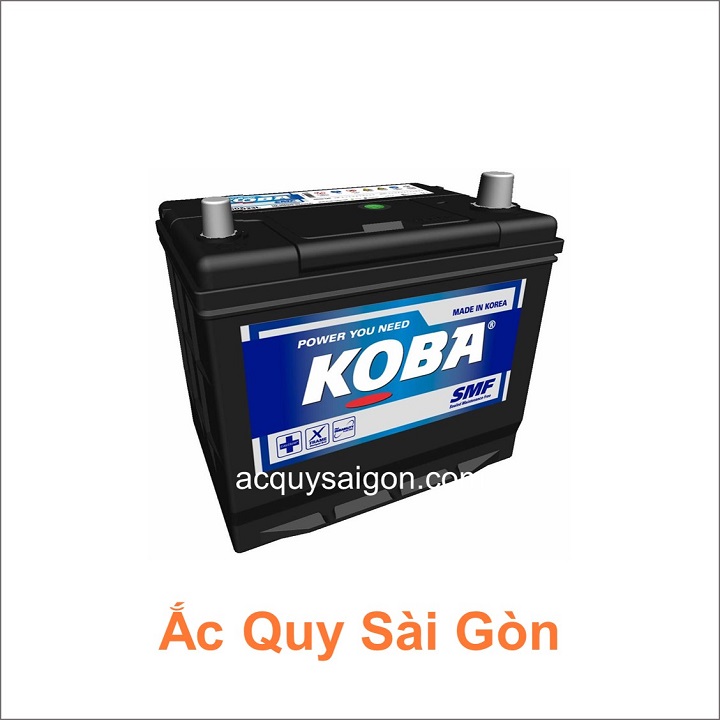 Ắc quy Koba 12V 65Ah 75D23L