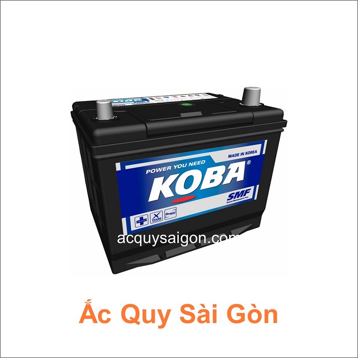 Ắc quy Koba 12V 70Ah 80D26L