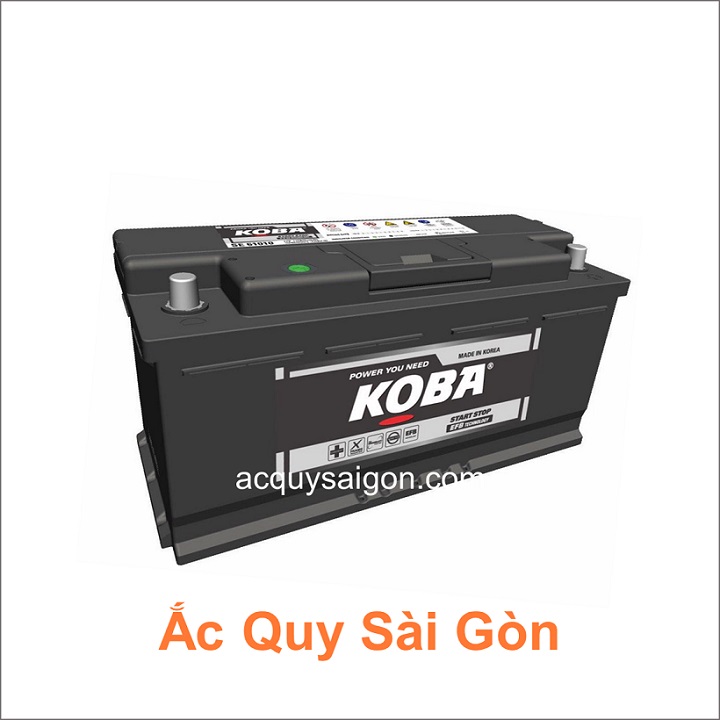 Ắc quy Koba 12V-110Ah Din110 (61010)