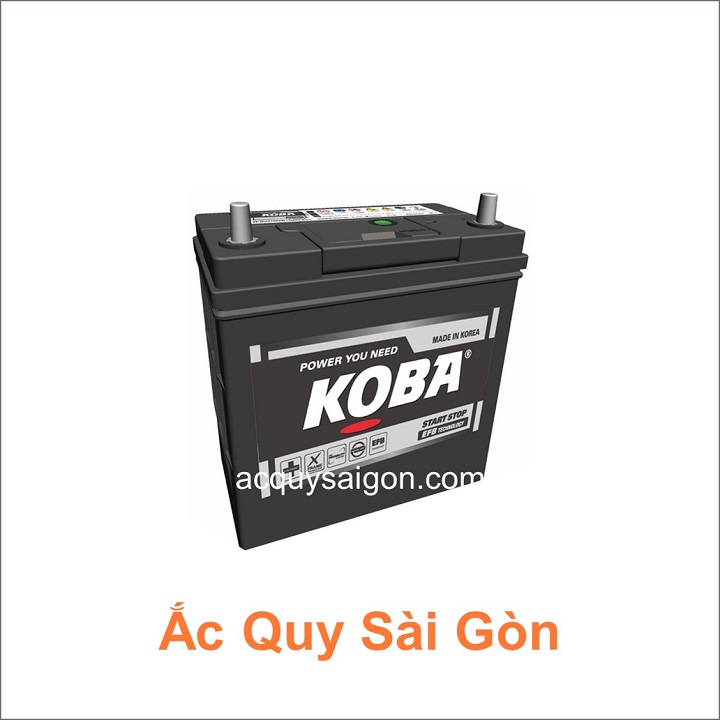 Ắc quy Koba 12V 40Ah 55B20L