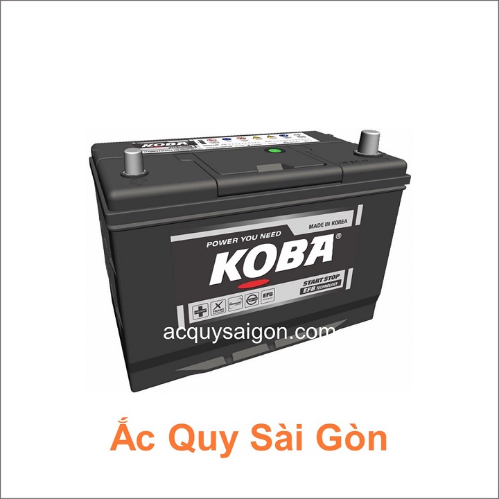 Ắc quy Koba 12V 80Ah 115D31L