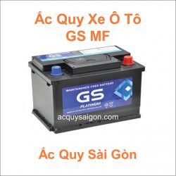 Danh mục ắc quy ô tô GS MF (Khô)